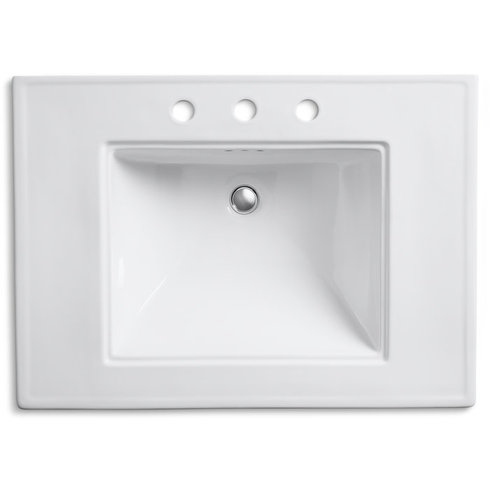 K234480,10,40 Kohler Memoirs® Stately 24" Pedestal Bathroom Sink